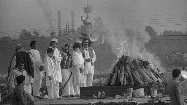 Prime Minister Indira Gandhi was assassinated on October 31, 1984 by two of her bodyguards, Satwant Singh and Beant Singh, succumbing to 30 gunshot wounds. The assailants were motivated by the affront to the Sikh holy shrine of Harmandir Sahib during Operation Blue Star. Her death led to four days of anti-Sikh rioting in New Delhi. (N Thayagrajan / HT Archive) Prime Minister Indira Gandhi was assassinated on October 31, 1984 by two of her bodyguards, Satwant Singh and Beant Singh, succumbing to 30 gunshot wounds. The assailants were motivated by the affront to the Sikh holy shrine of Harmandir Sahib during Operation Blue Star. Her death led to four days of anti-Sikh rioting in New Delhi. (N Thayagrajan / HT Archive)