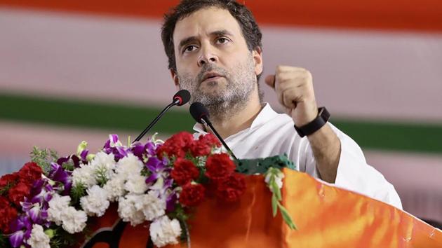 Congress president Rahul Gandhi mocked PM Modi after the rupee plunged to an all-time low of over 70 against the US dollar. (PTI) Congress president Rahul Gandhi mocked PM Modi after the rupee plunged to an all-time low of over 70 against the US dollar. (PTI)