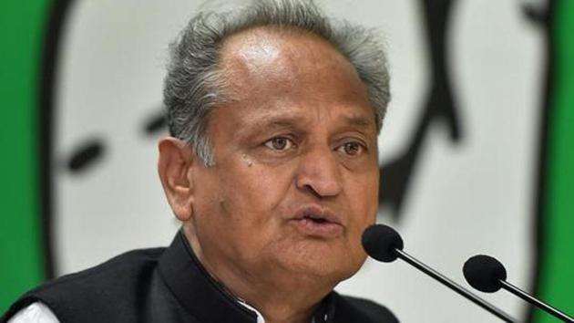 Congress general secretary Ashok Gehlot said postponing the upcoming state assembly elections and conducting these with Lok Sabha polls in 2019 is “not possible” under the Constitution or the law. (PTI Photo)