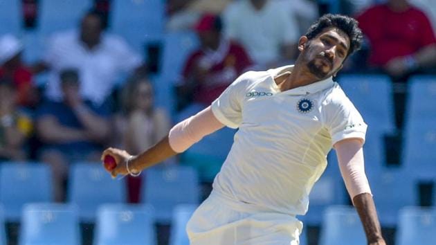 Jasprit Bumrah made his Test debut for India against South Africa in January.(Getty Images)