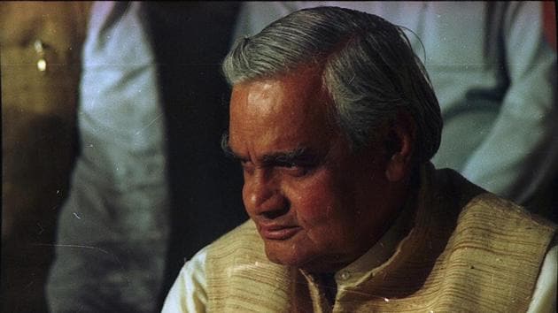 Atal Bihari Vajpayee was admitted to AIIMS on June 11 with kidney tract infection, chest congestion, urinary tract infection and low urine output. (HT Archive) Atal Bihari Vajpayee was admitted to AIIMS on June 11 with kidney tract infection, chest congestion, urinary tract infection and low urine output. (HT Archive)