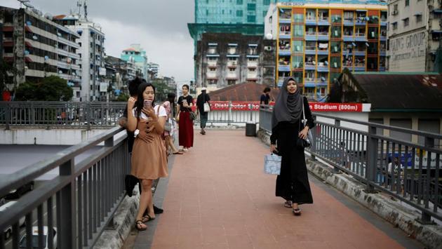 Her high profile has also drawn criticism and discrimination: a Buddhist woman who enrolled in her class backed out discovering she was Muslim. Some Facebook commenters have attacked her for being too flamboyant and using make-up, which conservative Muslims regard taboo, but the blogger refuses to let critics waste her time. (Ann Wang / REUTERS) 