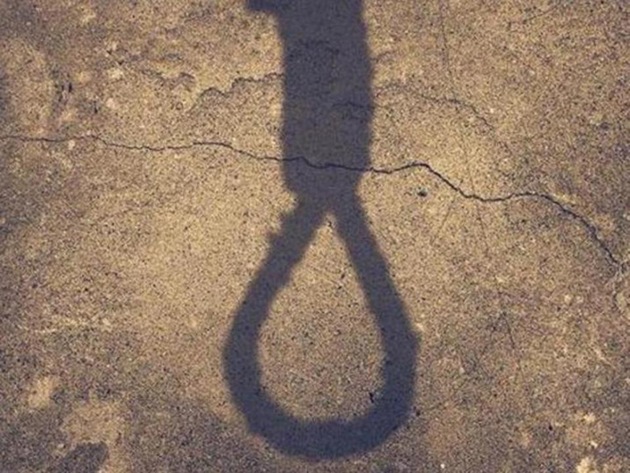 The couple committed suicide by hanging themselves from a tree at a cremation ground. The couple committed suicide by hanging themselves from a tree at a cremation ground.