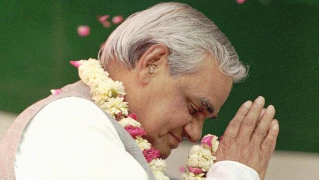 When Vajpayee took over as Minister of External Affairs in 1977, he noticed that a portrait of Nehru was missing from its usual spot in the ministerial chamber. Though a lifelong critic of the Congress, Vajpayee demanded its return, writes Shashi Tharoor.(AP file photo) When Vajpayee took over as Minister of External Affairs in 1977, he noticed that a portrait of Nehru was missing from its usual spot in the ministerial chamber. Though a lifelong critic of the Congress, Vajpayee demanded its return, writes Shashi Tharoor.(AP file photo)