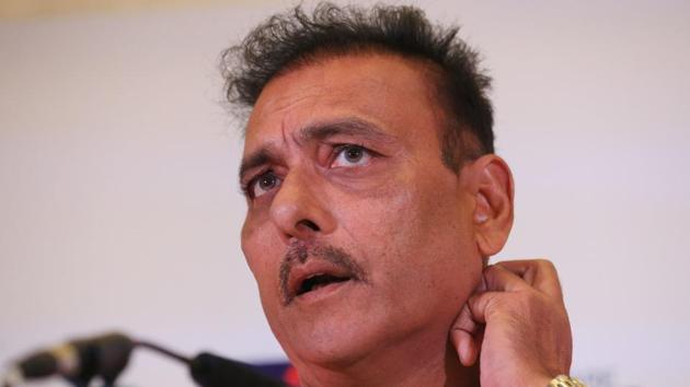 India's head coach Ravi Shastri speaks during a press conference ahead of the third cricket test match between England and India at Trent Bridge in Nottingham.(AFP)