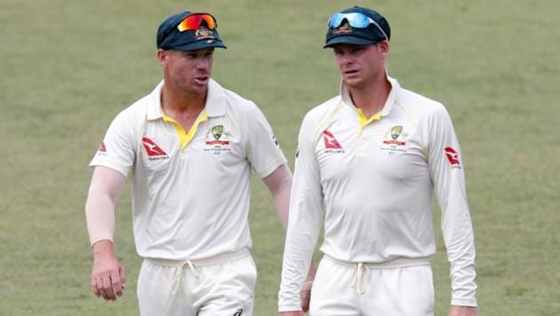 File photo of Australia’s David Warner and Steve Smith. (REUTERS) File photo of Australia’s David Warner and Steve Smith. (REUTERS)