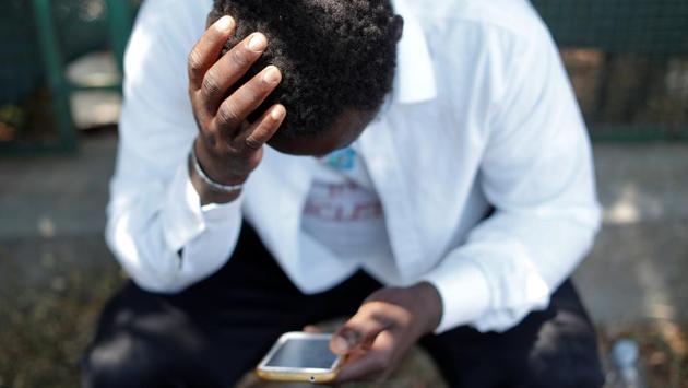 “If you go for a job in Italy, you don’t stand a chance if you are black,” said Mahamadou Sima from Mali describing how he had travelled to the northern city of Bologna to apply for a position in a cleaning company. “I handed over my CV. I have all the papers you need, but the person in the firm threw my application in the bin. It broke my heart.” (Alessandro Bianchi / REUTERS) 