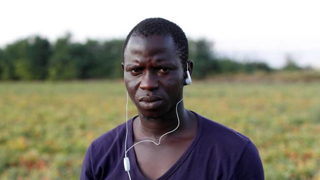 This business is built on the backs of men like Idrissa Diassy, a 24-year-old from Senegal who accuses the industry of taking advantage of migrants, many of whom can’t go back home because of war, political persecution or lack of any papers. “They treat us like slaves. We cannot go anywhere else. We aren’t allowed into other places in Europe. It is a trap.” (Alessandro Bianchi / REUTERS) 