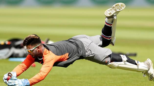 Cricket - India Nets - Edgbaston, Birmingham, Britain - July 31, 2018 India's Rishabh Pant during nets(Action Images via Reuters)