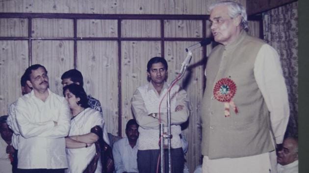 Not all of Vajpayee’s economic achievements were state-led. It was his government which unleashed animal spirits in the telecom sector.(HT Archives/Ravindra Joshi)