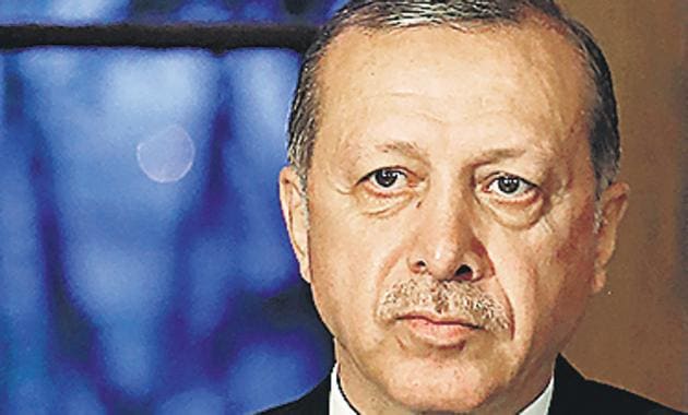 Turkey's President Recep Tayyip Erdogan. Turkey’s crisis starkly demonstrates, even the most deeply held of misbegotten beliefs eventually run up against reality(AP) Turkey's President Recep Tayyip Erdogan. Turkey’s crisis starkly demonstrates, even the most deeply held of misbegotten beliefs eventually run up against reality(AP)