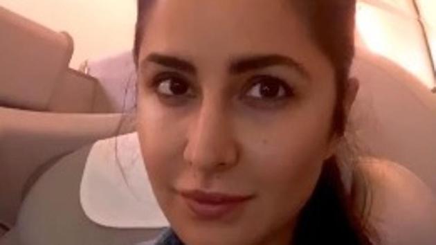 Katrina Kaif looks pretty in a no-fuss minimal makeup look.