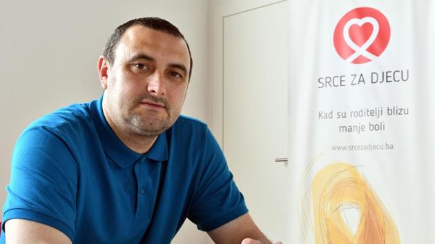 “Before, some parents slept in their car near the hospital, because it is expensive to pay for accommodation in Sarajevo, particularly because the process of recovery is very long and exhausting,” said Fikret Kubat, the association’s president. The Parents’ House was built through donations and organisers are now seeking to find a sponsor for the upkeep of each of the 10 apartments. (Elvis Barukcic / AFP) 