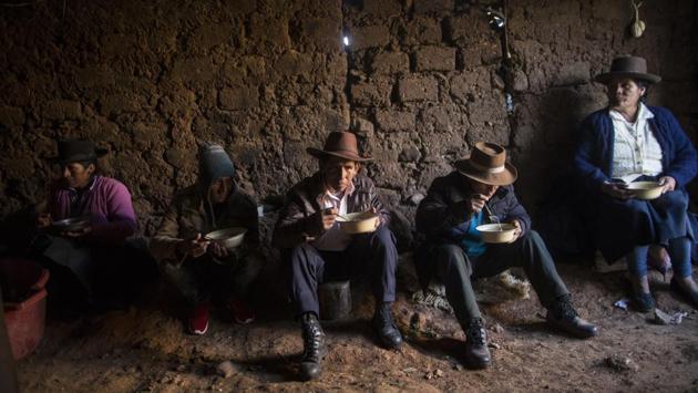 Mariano Ramos, the dead man’s brother, said his sibling’s frequent trips to the Amazon to deliver food as part of his job raised suspicions among soldiers that he belonged to the Shining Path insurgency. “You were accused without any proof,” Ramos said. “And that was basically a death sentence.” In June, authorities exhumed the body and identified the remains through a genetic match to his surviving 98-year-old father. (Rodrigo Abd / AP)