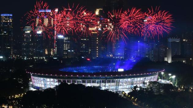 Asian Games 2018 opening ceremony highlights: The opening ceremony of Asian Games 2018 took place in Jakarta. The Games were declared open amid much fanfare.(AFP)