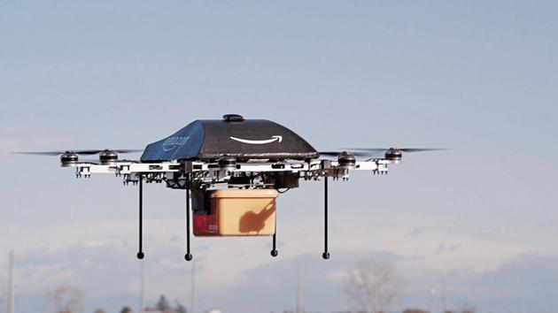 Drone delivery is being tested in the US. (Bloomberg Photo) Drone delivery is being tested in the US. (Bloomberg Photo)