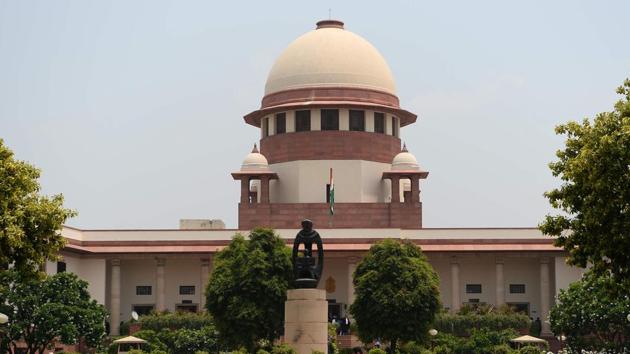 Supreme Court building in New Delhi on July 24.(AFP Photo)