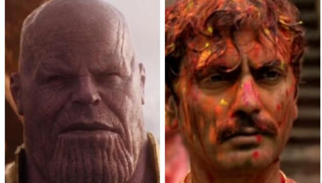 Thanos was played by Josh Brolin in Avengers: Infinity War, Ganesh Gaitonde was played by Nawazuddin Siddiqui in Sacred Games.