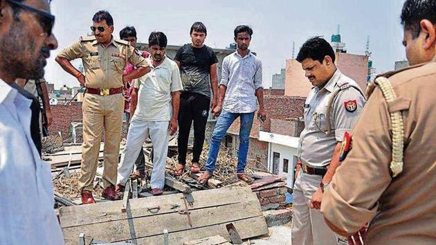 The police arrested 60-year-old former tenant, who allegedly murdered the four-year-old boy in Sahibabad in December 2016 on Sunday. (HT Photo) The police arrested 60-year-old former tenant, who allegedly murdered the four-year-old boy in Sahibabad in December 2016 on Sunday. (HT Photo)