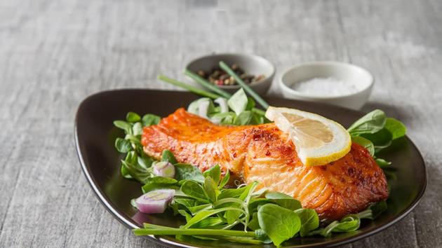Salmon and oily fish provide our body with protein and healthy fats. The most important of these are omega-3 fatty acids, which have various health benefits and help in warding off diseases.  (shutterstock) 