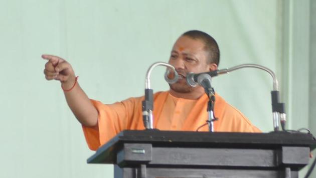 The Supreme Court on Monday asked the Uttar Pradesh government to explain in four weeks why Chief Minister Yogi Adityanath should not be prosecuted for an alleged hate speech he gave in 2007 in Gorakhpur. The court also issued a notice to the state government while hearing a petition challenging the Allahabad High Court’s decision upholding the state’s decision to refuse permission for prosecuting the CM. (Amiruddin Ahmad Guddu / HT File) The Supreme Court on Monday asked the Uttar Pradesh government to explain in four weeks why Chief Minister Yogi Adityanath should not be prosecuted for an alleged hate speech he gave in 2007 in Gorakhpur. The court also issued a notice to the state government while hearing a petition challenging the Allahabad High Court’s decision upholding the state’s decision to refuse permission for prosecuting the CM. (Amiruddin Ahmad Guddu / HT File)
