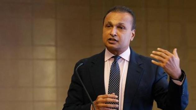 Reliance Group chairman Anil Ambani at a news conference in Mumbai. (REUTERS) Reliance Group chairman Anil Ambani at a news conference in Mumbai. (REUTERS)