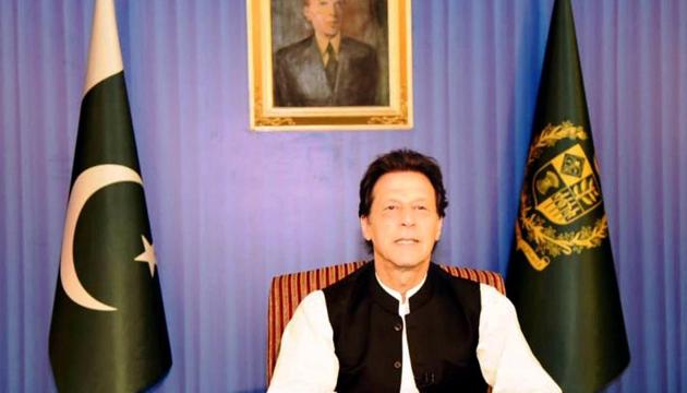 Pakistan's Prime Minister Imran Khan, speaks to the nation in his first televised address in Islamabad, Pakistan August 19, 2018. (Reuters) Pakistan's Prime Minister Imran Khan, speaks to the nation in his first televised address in Islamabad, Pakistan August 19, 2018. (Reuters)