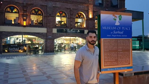 The Museum of Peace was opened at the Sarhad restaurant complex, 2 km from the Attari-Wagah border in Amritsar, on Sunday.(HT Photo)