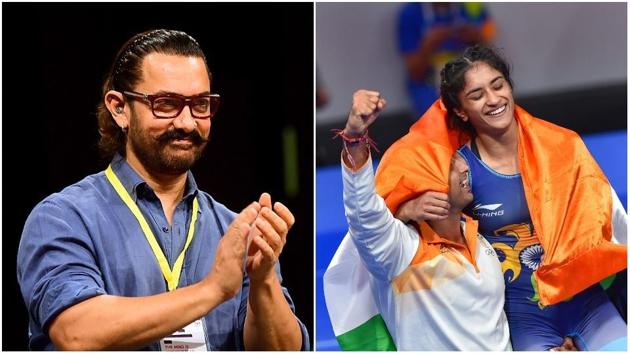 Aamir Khan has congratulated Vinesh Phogat on her big win at the Asian Games. (Agencies) Aamir Khan has congratulated Vinesh Phogat on her big win at the Asian Games. (Agencies)