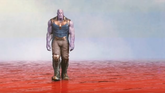 Where Is Thanos at the End of Avengers Infinity War?