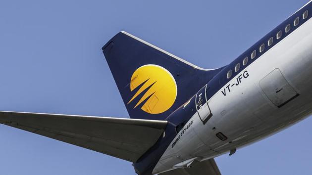 The livery of an aircraft operated by Jet Airways India Ltd. is seen on the tail fin as the plane prepares to land at Chhatrapati Shivaji International Airport in Mumbai, India, on Monday, Nov. 7, 2016. Jet Airways, part-owned by Etihad Airways PJSC, is scheduled to announce second-quarter earnings figures on Nov. 11. Photographer: Dhiraj Singh/Bloomberg (Bloomberg) The livery of an aircraft operated by Jet Airways India Ltd. is seen on the tail fin as the plane prepares to land at Chhatrapati Shivaji International Airport in Mumbai, India, on Monday, Nov. 7, 2016. Jet Airways, part-owned by Etihad Airways PJSC, is scheduled to announce second-quarter earnings figures on Nov. 11. Photographer: Dhiraj Singh/Bloomberg (Bloomberg)