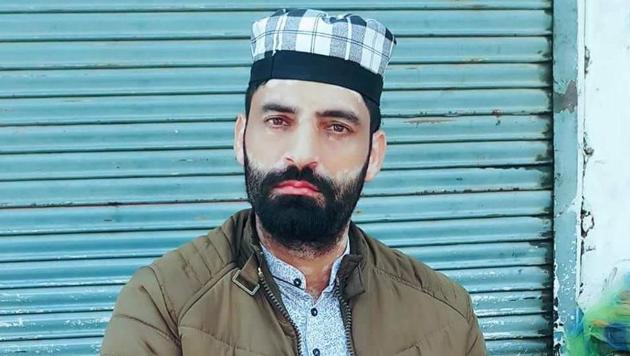 Shabir Ahmad Bhat was abducted close to his home in Pulwama. His dead body was recovered from Litter village.(ANI/Twitter)