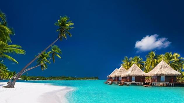 Bora Bora, French Polynesia: Bora Bora islands are a great favourite with luxury travellers as well as lovers. If you are a fan of beach holidays, head here and enjoy a stay in overwater bungalows atop turquoise lagoons, and trips to Mount Otemanu (one of 2 exotic volcanoes at the island). (Shutterstock) Bora Bora, French Polynesia: Bora Bora islands are a great favourite with luxury travellers as well as lovers. If you are a fan of beach holidays, head here and enjoy a stay in overwater bungalows atop turquoise lagoons, and trips to Mount Otemanu (one of 2 exotic volcanoes at the island). (Shutterstock)