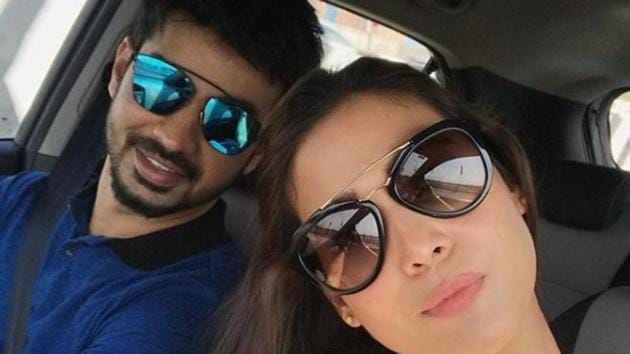 Bigg Boss Tamil contestant Mahat with his girlfriend Prachi. Bigg Boss Tamil contestant Mahat with his girlfriend Prachi.