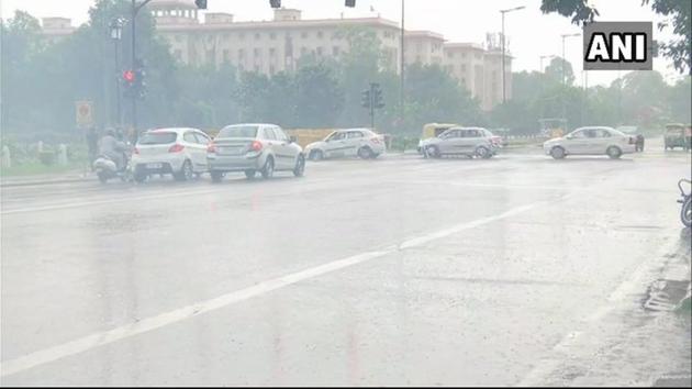 The Safdarjung observatory, the recording of which is considered official for the city, registered traces of rain between 8.30 am and 5.30 pm (ANI Photo) The Safdarjung observatory, the recording of which is considered official for the city, registered traces of rain between 8.30 am and 5.30 pm (ANI Photo)