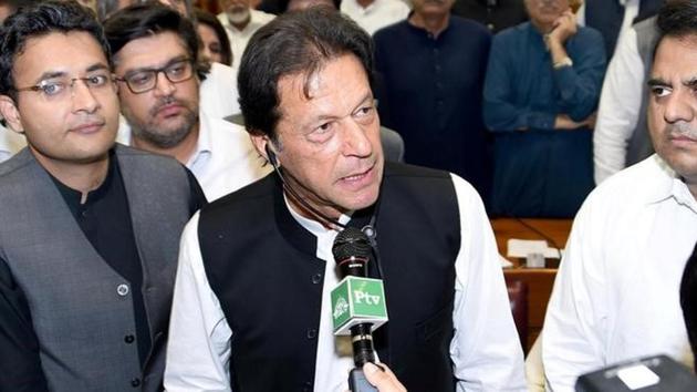 A phone conversation between Chinese Premier Li Keqiang and Pakistani Prime Minister Imran Khan (pictured) on Monday focused on the future of CPEC, according to a report in the official Xinhua news agency.(File Photo) A phone conversation between Chinese Premier Li Keqiang and Pakistani Prime Minister Imran Khan (pictured) on Monday focused on the future of CPEC, according to a report in the official Xinhua news agency.(File Photo)