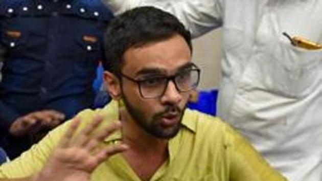 Umar Khalid was reportedly attacked outside Constitution Club on August 13. (PTI) Umar Khalid was reportedly attacked outside Constitution Club on August 13. (PTI)