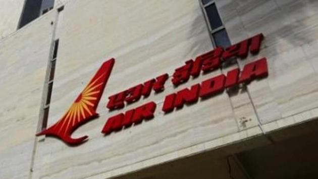 The Air India logo is seen on the facade of its office building in Mumbai. (Reuters) The Air India logo is seen on the facade of its office building in Mumbai. (Reuters)