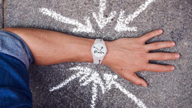 A dash of inspiration: How long has it been since you drew something? Let these watches urge you to grab a pencil and unleash your creativity! (SWATCH)
