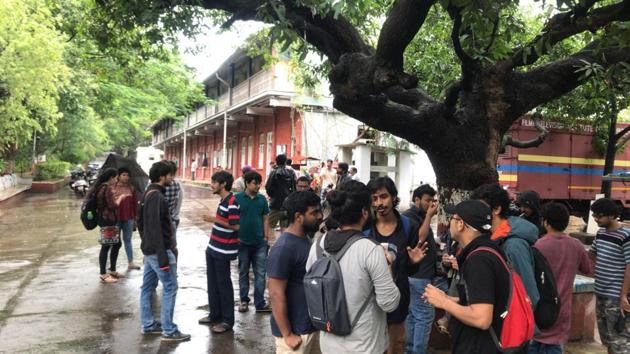 Students of Film and Television Institute of India (FTII) have decided to boycott classes. (HT PHOTO) Students of Film and Television Institute of India (FTII) have decided to boycott classes. (HT PHOTO)