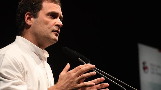 Congress president Rahul Gandhi at Bucerius Summer School in Hamburg, Germany. (PTI Photo) Congress president Rahul Gandhi at Bucerius Summer School in Hamburg, Germany. (PTI Photo)