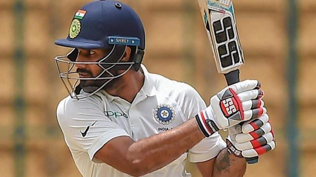 Hanuma Vihari was added to the Indian cricket team squad for the last two Test matches against England.(PTI)