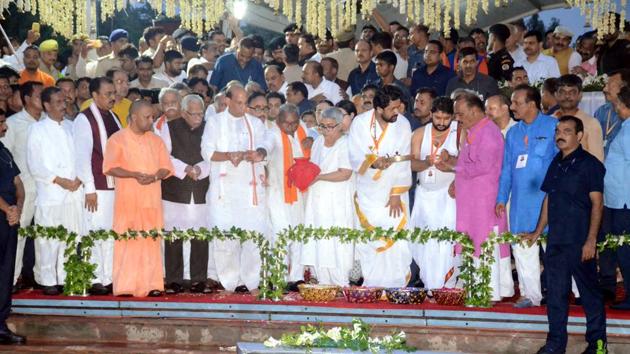 Lucknow Bids Adieu To Vajpayee As His Ashes Are Immersed In The Gomti 