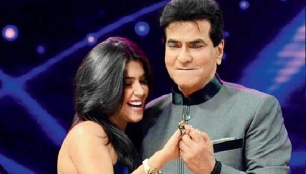 Producer Ekta Kapoor and actor Jeetendra have collaborated to promote the new TV show Home.