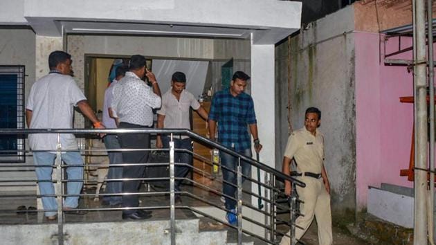 Maharashtra Anti-Terrorism Squad (ATS) raids the house of a right-wing activist at Nalasopara, in Palghar. (PTI File Photo) Maharashtra Anti-Terrorism Squad (ATS) raids the house of a right-wing activist at Nalasopara, in Palghar. (PTI File Photo)
