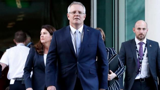 Scott Morrison forged his reputation in 2013 and 2014 by implementing the government’s signature immigration policy, Operation Sovereign Borders, which places asylum seekers who arrive by boat in offshore detention centres.(AFP)