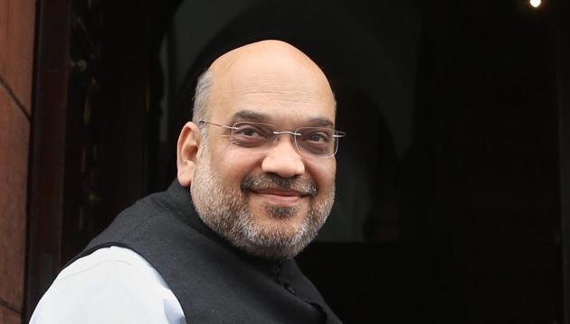 DMK sources have indicated that Amit Shah was very keen to attend and has confirmed his participation in the memorial. (PTI File Photo) DMK sources have indicated that Amit Shah was very keen to attend and has confirmed his participation in the memorial. (PTI File Photo)