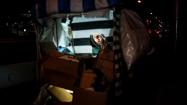 Za Zemiata has protested against the plant, saying authorities should focus instead on integrating collectors into the waste disposal system as a way of boosting recycling. But any such move would likely face stiff opposition from the contractors who run the city’s official recycling schemes and who accuse the unofficial collectors of “hindering” their work by rummaging through their bins. (Dimitar Dilkoff / AFP)