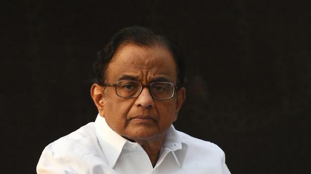 The Enforcement Directorate (ED) again questioned former Finance Minister P Chidambaram in the Aircel-Maxis money laundering case, officials said. Chidambaram, after a similar questioning by the ED in this case in June, had said that what he told the agency was already recorded in government documents. He also said that there is no FIR, yet a probe had been initiated. (Raj K Raj / HT Photo)