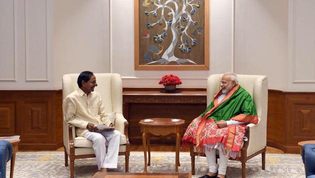 Telangana CM Chandrasekhar Rao meets PM Modi amid talks of early Assembly  polls | Latest News India - Hindustan Times